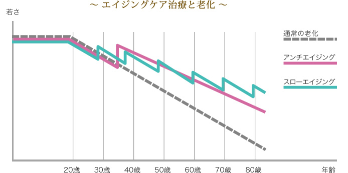 〜 エイジングケア治療と老化 〜